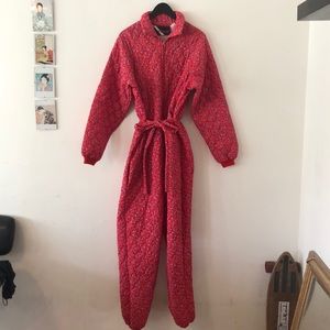 Quilted Floral Onesie, large